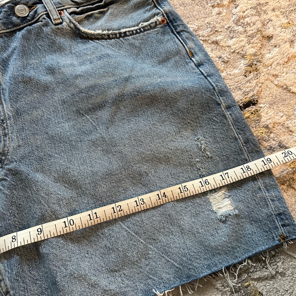 Zara Crossed Fly Mini Skirt - Picture 7 of 8